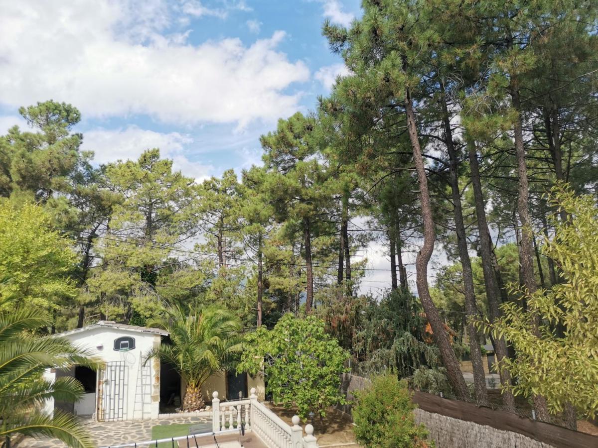 Bonita Casa En El Bosque - El Tiemblo Exterior foto